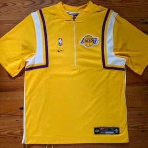 Vintage 90's Nike Los Angeles Lakers Half Zip